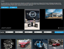 Tablet Screenshot of hildmann.mazda-autohaus.de