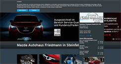 Desktop Screenshot of friedmann.mazda-autohaus.de